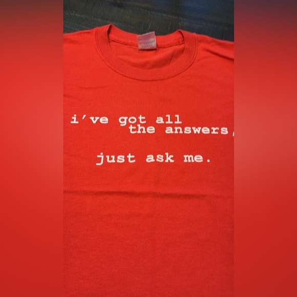 VTG Hill’s Science Diet Red S/S T-Shirt Unisex I’ve got all the answers, ask me - Picture 6 of 12